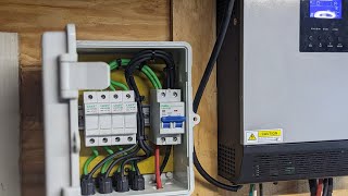 Solar Combiner Box Wiring And Install. | Easy and Simple!