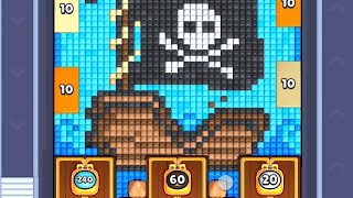 Pixel Flow Level 519. Walkthrough Gameplay
