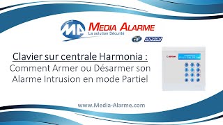 Tuto Harmonia N°3 : Comment Armer/Désarmer son Alarme Intrusion en mode partiel  par Media Alarme