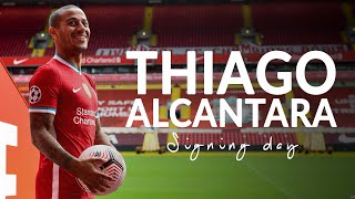 Signing Day: Behind the scenes with Thiago Alcantara