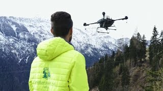 Drohnen gegen den Borkenkäfer - im Pustertal in Österreich