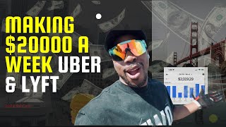 Making $2000 a Week in 2024 Driving Uber and Lyft ( Yearly Recap )