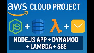 ☁️ AWS Cloud Project – Node.js App + DynamoDB + Lambda + SES