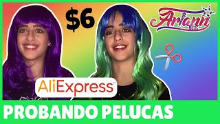 Probando pelucas baratas de aliexpress 😱 ¿Las pelucas de LIZY_P?