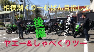 【z900rs女性ライダー】相模湖くりーむぱん目指して道志みち折り返しツーリング。ヤエー三昧としゃべくりで満喫。後編