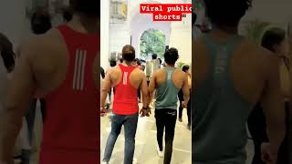 public place reaction cute gym girl ❤️ #shorts #viral #gymmotivation