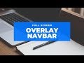 Fullscreen Navigation Menu Using CSS Flexbox