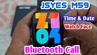 Jsyes M59 Smart Watch Unboxing | Bluetooth Call 9 Series 3 strap