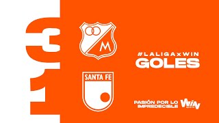 Millonarios vs. Santa Fe (goles) | Liga BetPlay Dimayor 2024- 1 | Fecha 15