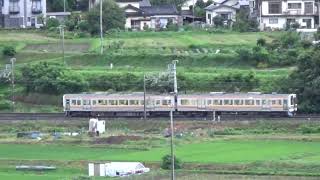 飯田線伊那新町駅の近くで撮影