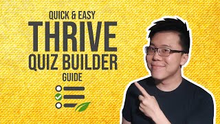 How to Quickly and Easily Setup a Quiz on Thrive Quiz Builder (Step-by-step)