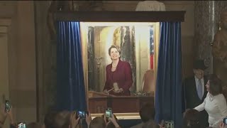 Portrait of Nancy Pelosi unveiled