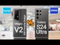 Honor Magic V2 RSR Porsche Design 5G vs Samsung Galaxy S24 Ultra 5G