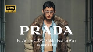 PRADA Homme Automne-Hiver 2025/26 : Innovation et Audace à la MFW