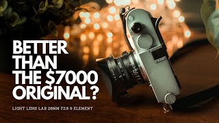 Take a $7000 Leica 28mm And Make It Better - Light Lens Lab 28mm f2.8 9 Element