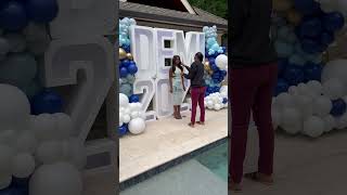 Behind The Scenes Of A Graduation Party Photoshoot #viral #eventplanner #photographer #grad #shorts