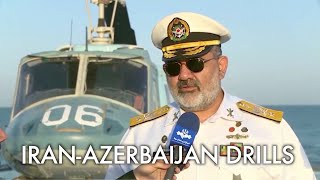 WATCH Iran, Azerbaijan perform naval drills in Caspian Sea amid Middle East tensions