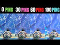 Fortnite 0 Ping VS 30 Ping VS 60 Ping VS 100 Ping
