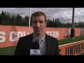 wsoc syracuse loses final home game to 18 unc