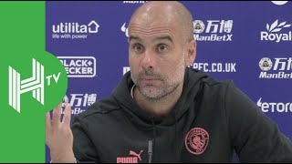 'Next question!' - Fuming Pep Guardiola on Manchester City 'diving'
