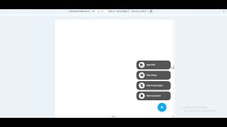 Document Action Floating Button | HTML CSS JavaScript UI (Responsive)