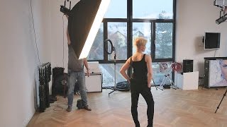 Punktuelles Licht setzen: Haarlicht | Auszug aus: Fotografieren im Studio