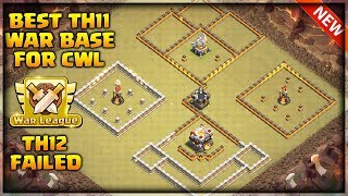 anti 2 star th11 war base 2019