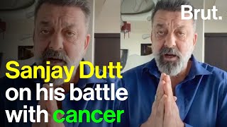 Sanjay Dutt talks about his battle with cancer