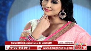 Homeshop18.com - Vibrant Ethnic Designer Sarees By Chhabra555