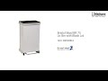 Bristol Maid BR 75 Ltr Bin with Black Lid BR090BLK