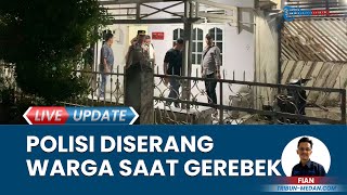 Kronologi Polisi Diserang Warga Saat Gerebek Asrama TNI AD di Medan, Mobil Sampai Dirusak