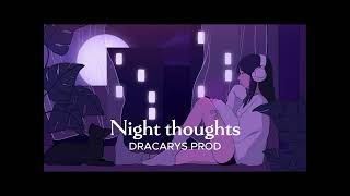 [FREE]  Sad Lo-fi Type Beat - " NIGHT THOUGHTS  " |Chill Lofi HipHop Beat
