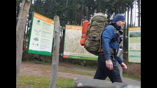 Wanderung Diemelsteig von D1 Heringhausen nach D3 Rhenequelle 06.04.2022, Crossfire DG 16 Rucksack