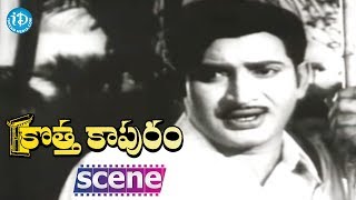 Kotta Kapuram Movie Scenes - Krishna Helps Gummadi || Chandra Mohan || Padmanabham