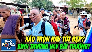 Xáo trộn hay tốt đẹp? Bất thường hay bình thường? Hình ảnh và tâm tình mới từ đoàn bộ hành