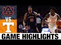 #17 Auburn vs Tennessee Highlights 2020 College Basketball