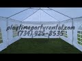 15 x 30 party tent rental