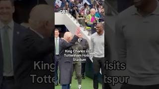 King Charles visits Tottenham Hotspur Stadium