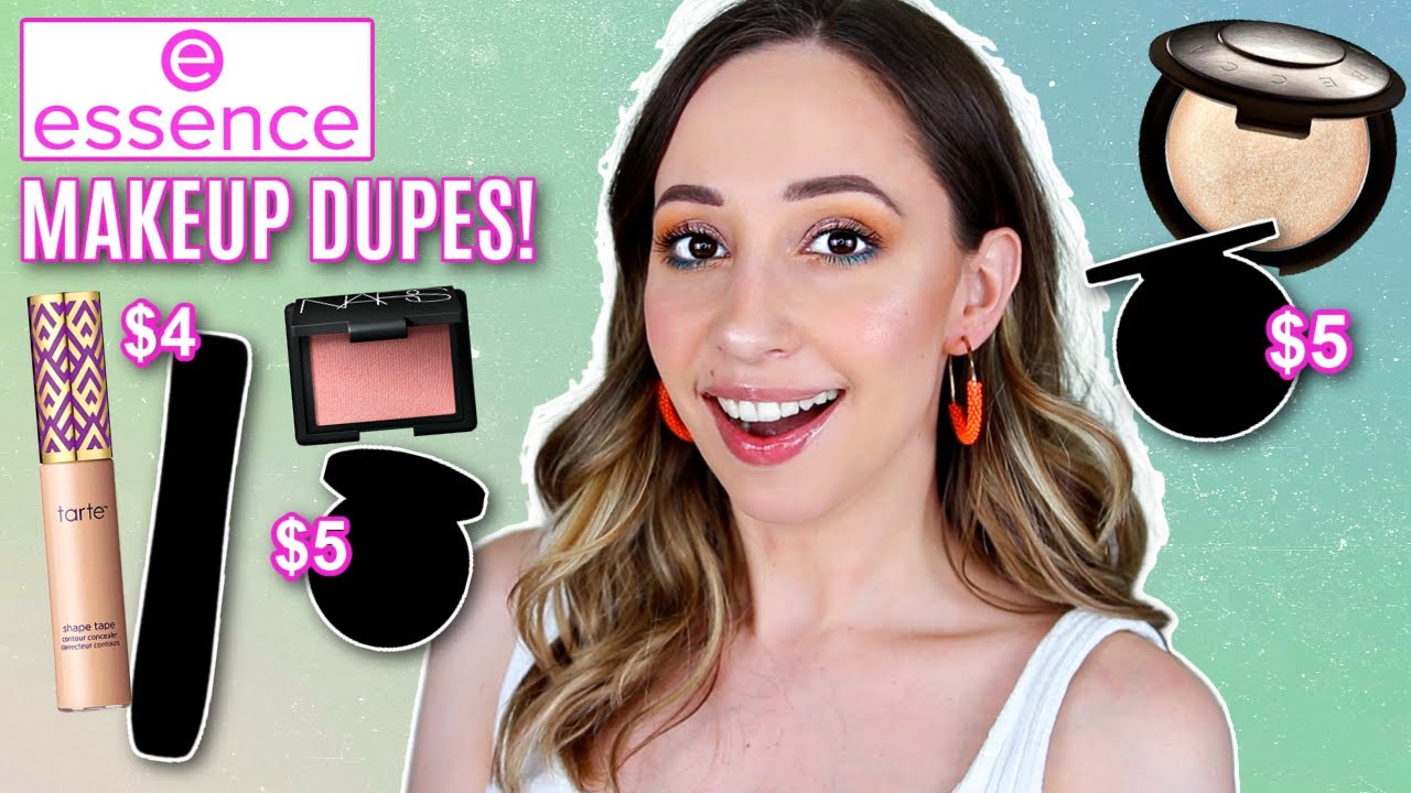 5 Essence Makeup Dupes For High End Products - Save Your Money! - YouTube