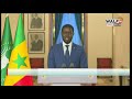 intégralité du discours wolof du président de la république bassirou diomaye faye