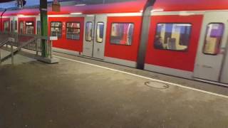 S-Bahn Stuttgart: Ausfahrt der S2 nach Filderstadt in Rohr Bf!!