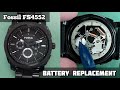 How To Change Battery FOSSIL FS4552 Chronograph Watch