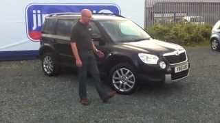 Skoda Yeti Elegance 2.0 TDI 140 4x4 on and off road test drive.