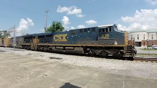 CSX Q647 with 938, 3383 in Athens