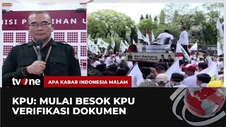 Pendaftaran Caleg Bisa Saja Gagal, Begini Penjelasan Ketua KPU | AKIM tvOne