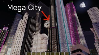 How to QUICKLY build a Minecraft CITY!