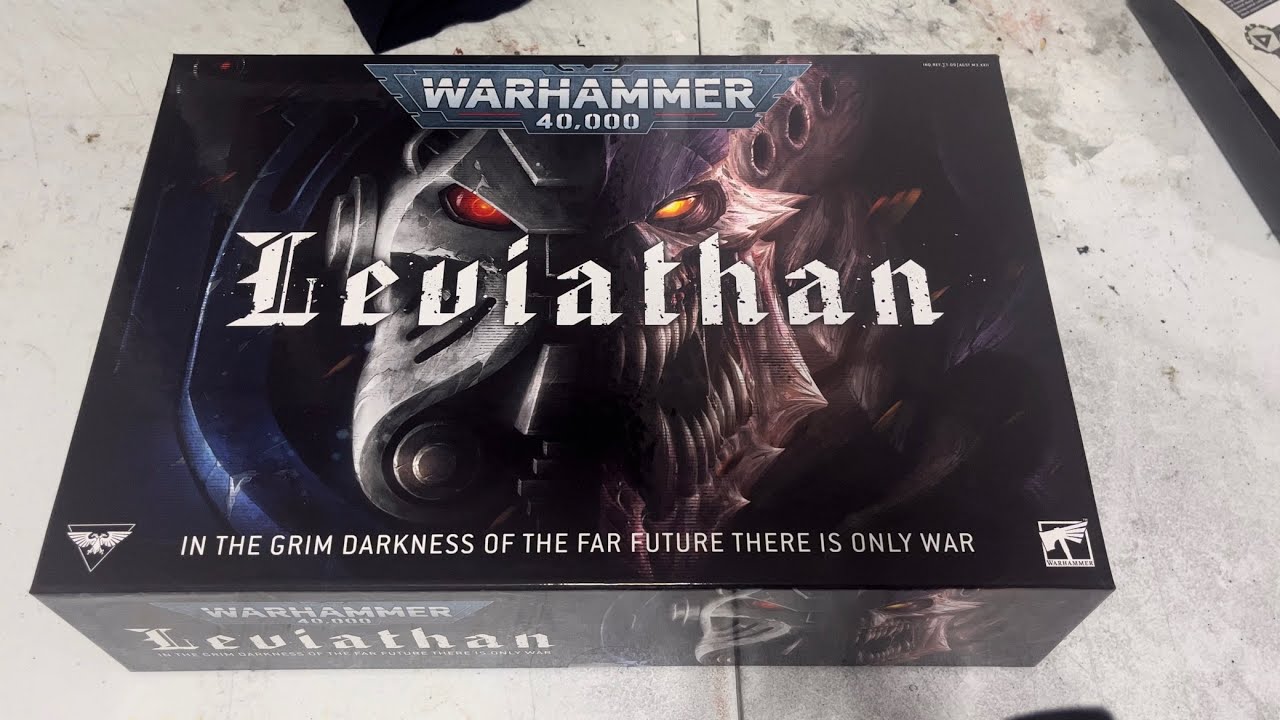 Warhammer 40,000 10th Edition - Leviathan - Unboxing - YouTube