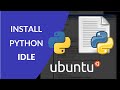 How to Install Python IDLE on linux Ubuntu 18.04