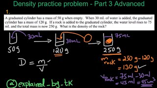 Density Practice Problems - Part 3 ADVANCED