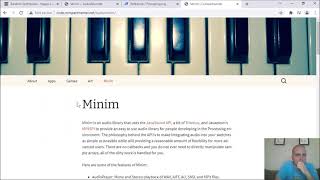 Recording the Happy Coding Theme Song with Processing and Minim